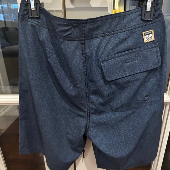 Surfside Supply Navy Boardshort w Track Stripe - Men's S - Picture 2 of 4